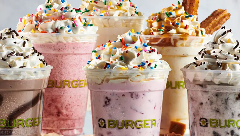 BurgerFi FREE frozen custard shake birthday offer and/or products