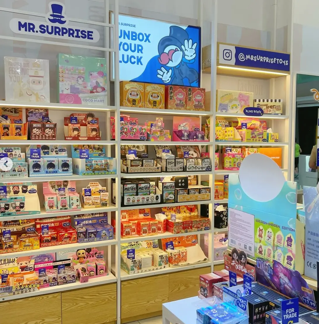 Mr. Surprise FREE blind box birthday offer and/or products