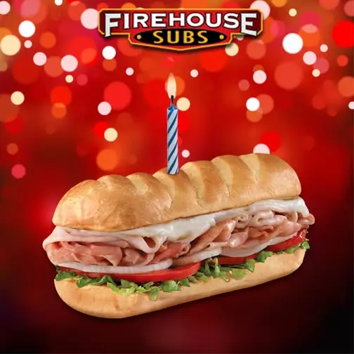 Firehouse Subs FREE medium sub birthday offer and/or products
