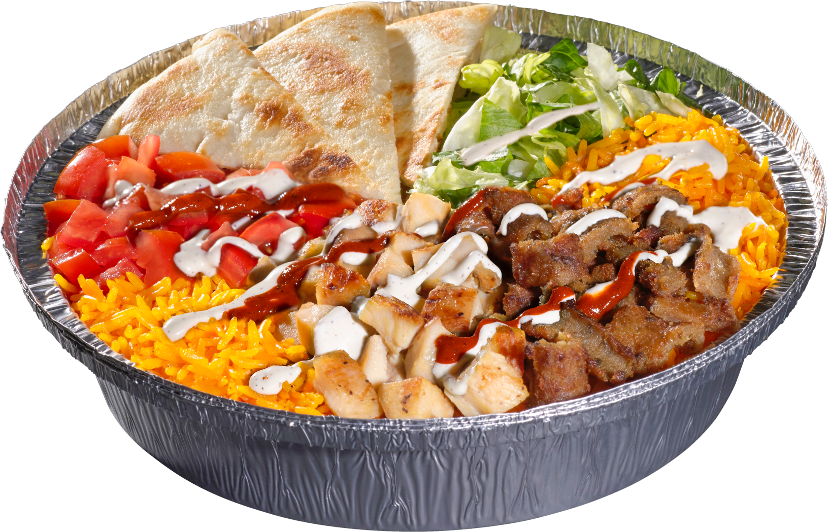 The Halal Guys FREE chicken, beef gyro, or falafel platter birthday offer and/or products