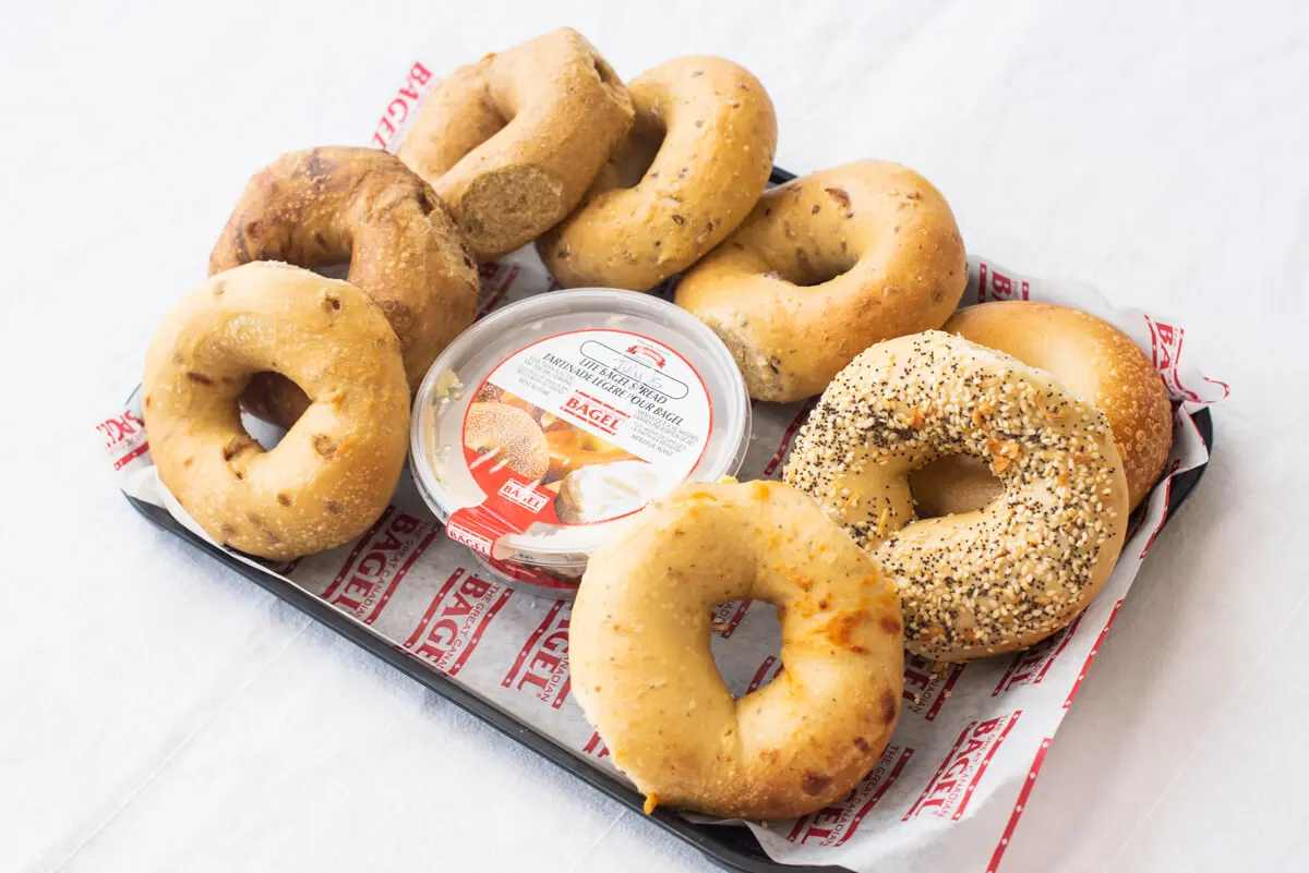 The Great Canadian Bagel DISCOUNT buy 3 bagels get 6 free, and $1 off cream cheese spread birthday offer and/or products