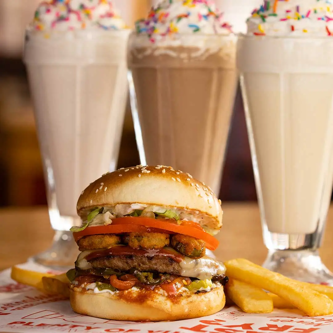 Red Robin FREE milkshake or burger birthday offer and/or products